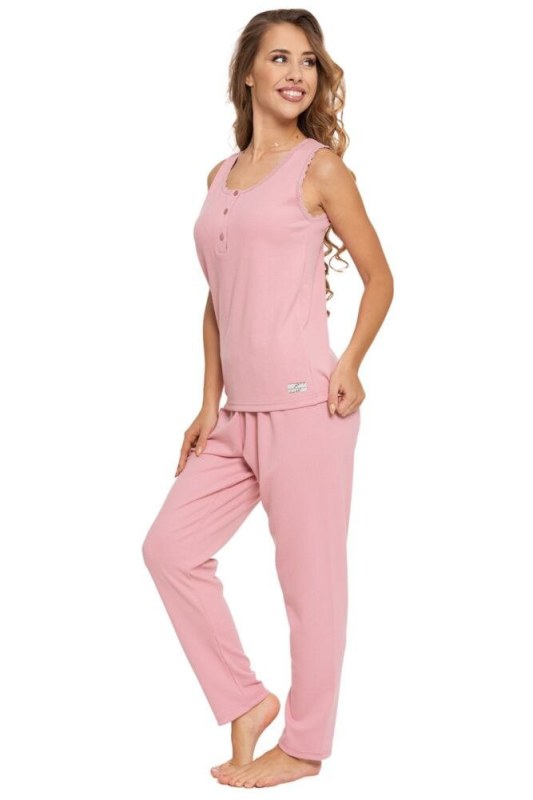 Dámské pyžamo Dorina růžové - Dámské oblečení pyžama