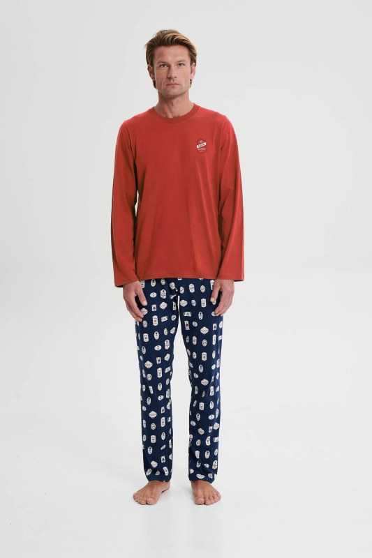 Vamp - Pyžamo s dlouhým rukávem 19675 - Vamp - pyžama