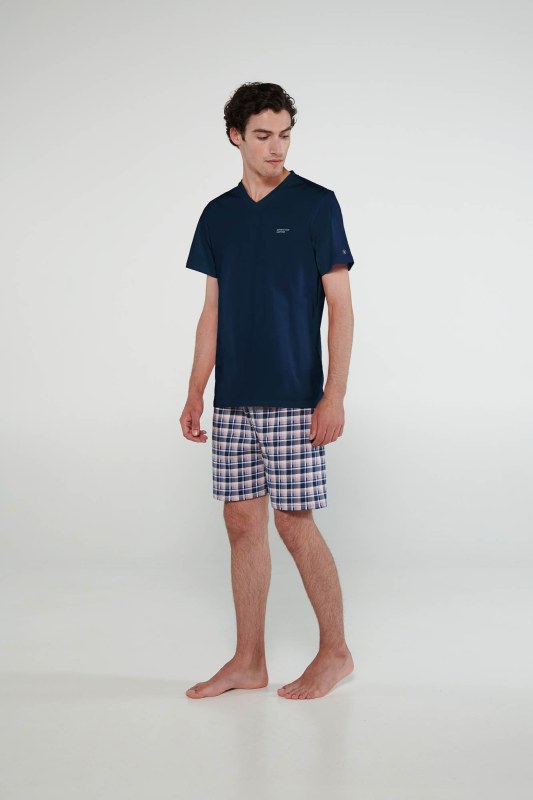 Vamp - Pyžamo s krátkými rukávy 20620 - Vamp - Dámské oblečení pyžama