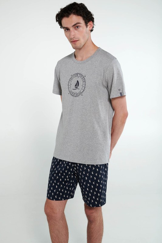 Vamp - Pyžamo s krátkými rukávy 20630 - Vamp - pyžama