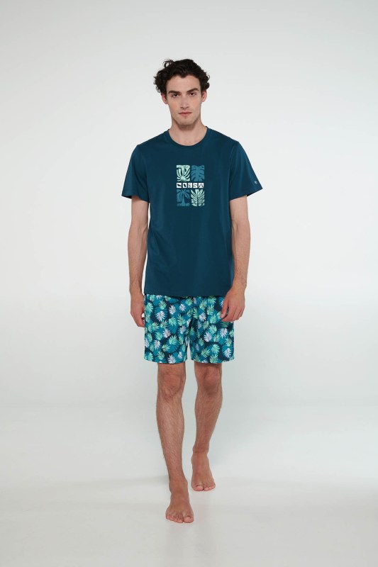 Vamp - Pyžamo s krátkými rukávy 20710 - Vamp - pyžama