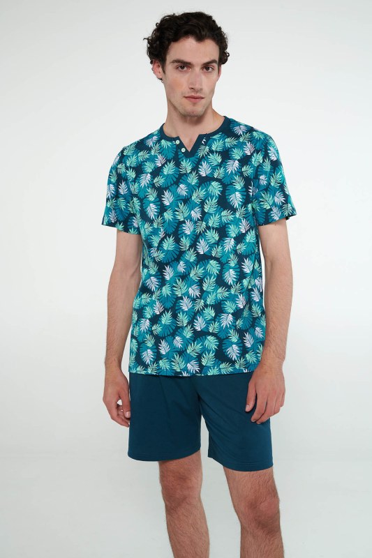 Vamp - Pyžamo s krátkými rukávy 20712 - Vamp - Dámské oblečení pyžama