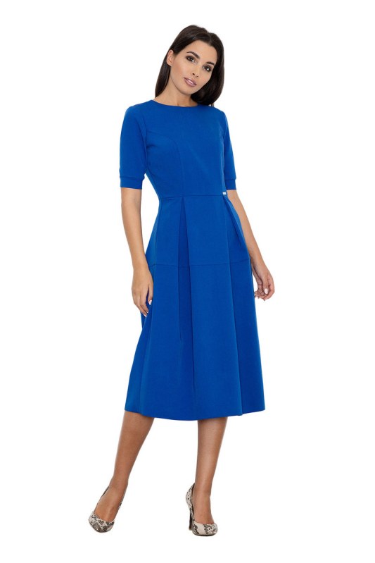 Dámské šaty M553 královská modř - Figl - šaty