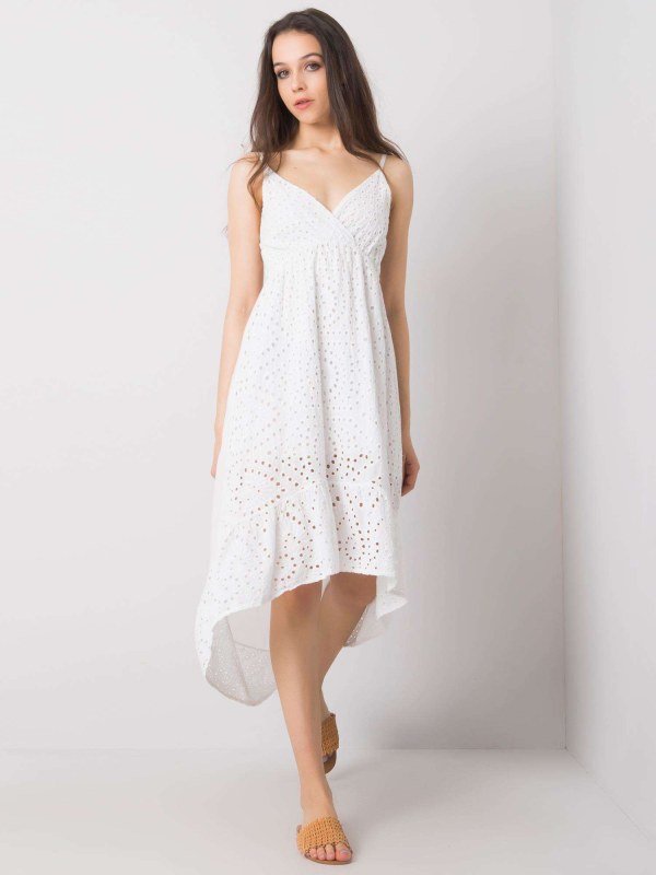 Dámské šaty TW SK BI 25480.93 bílá - OH BELLA - Dámské oblečení šaty