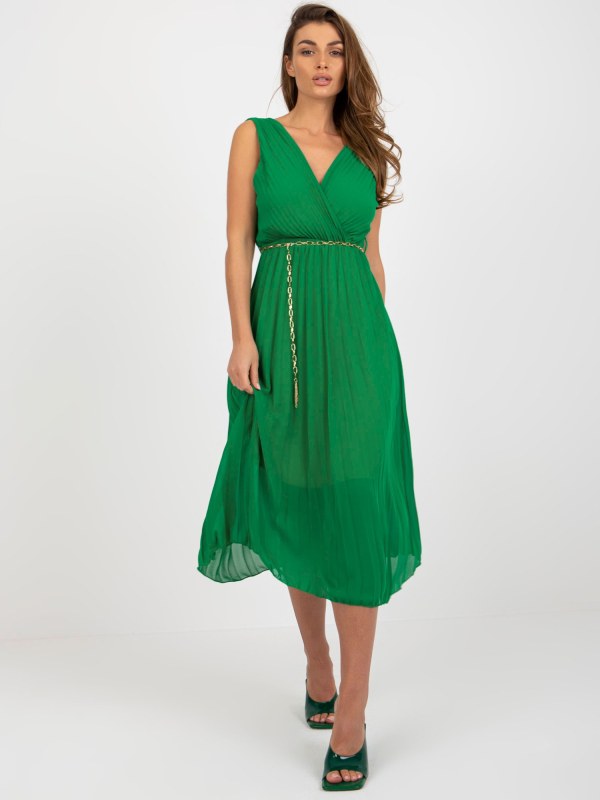 Dámské šaty 13168.21X zelená - FPrice - Dámské oblečení šaty