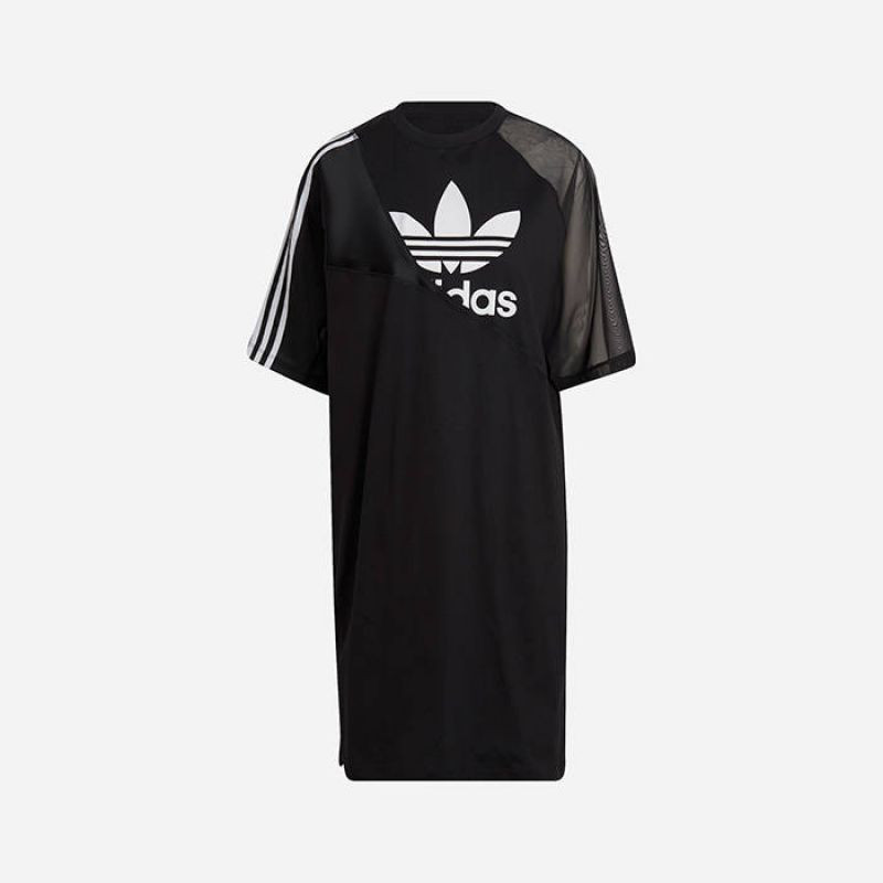 Dámské tričko Adicolor Split Trefoil W HC0637 - Adidas - Dámské oblečení šaty