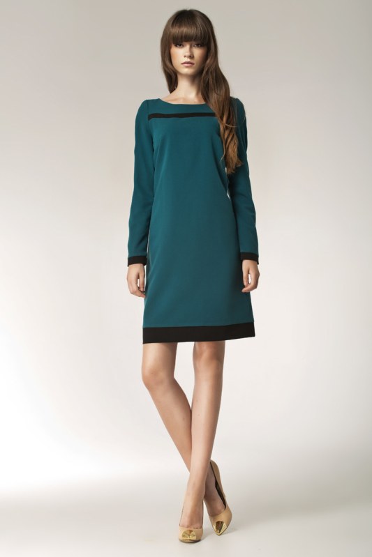 America s40 zelené šaty - Nife - Dámské oblečení šaty