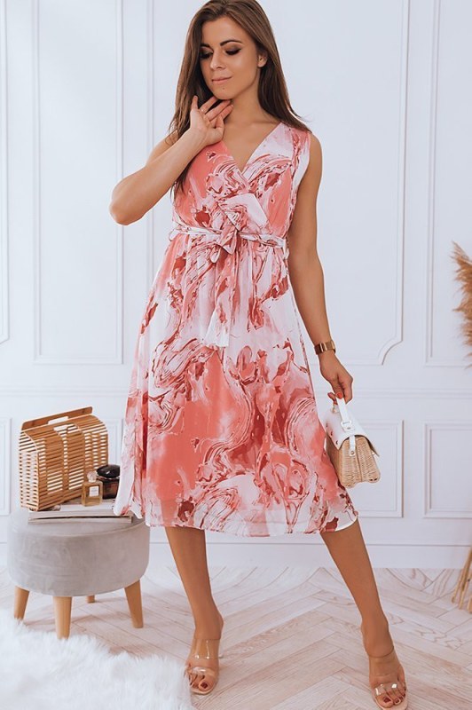 BALI růžové šaty Dstreet EY1905 - Dámské oblečení šaty