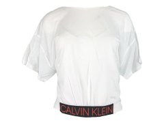 Dámské triko s krátkým rukávem KW0KW00726 bílá - Calvin Klein