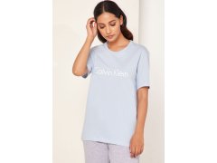 Dámské tričko QS6105E-7JC modrá - Calvin Klein