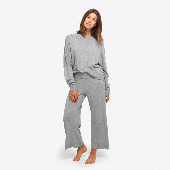 Dámské tričko na spaní QS6275E-020 šedá - Calvin Klein - Dámské oblečení trika