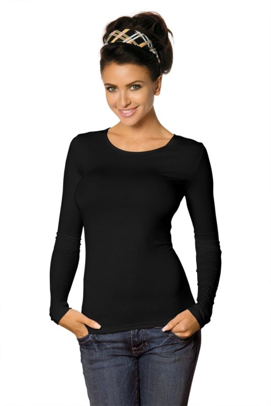 Dámské tričko Manati long black - BABELL - Dámské oblečení trika