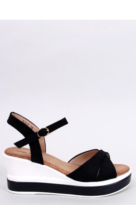 Sandály na podpatku model 180392 Inello - Dámské boty sandály