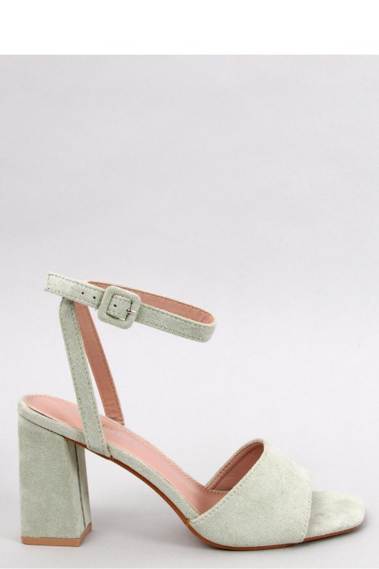 Sandály na podpatku model 181855 Inello - Dámské boty sandály