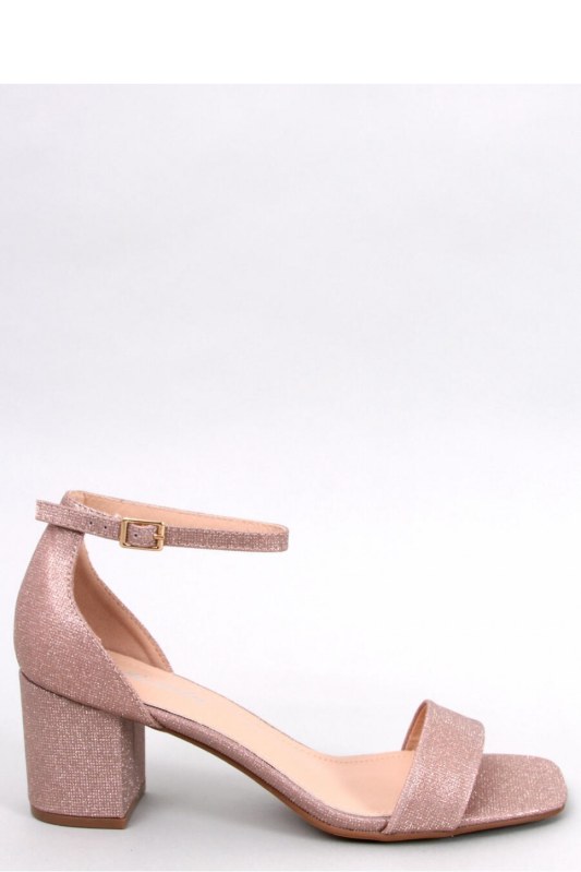Sandály na podpatku model 181956 Inello - Dámské boty sandály