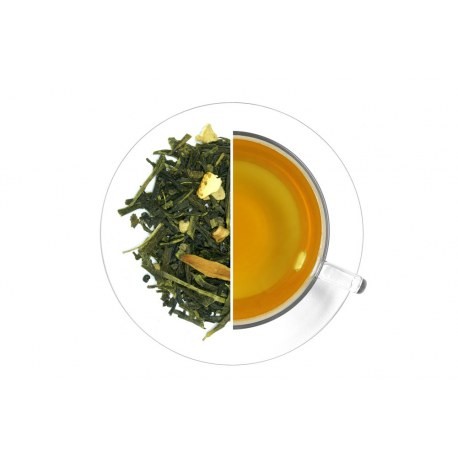 Ženšen - zázvor - zelený,aromatizovaný - Čaje Zelené čaje