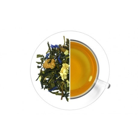 Zasněžená romance - zelený,aromatizovaný - Čaje Zelené čaje