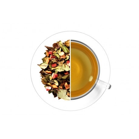 Jahoda - aloe 30 g - Čaje Bílé čaje aromatizované