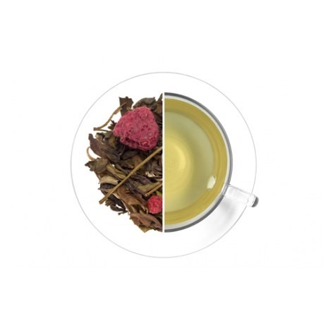 Šťavnatá malina - bílý,aromatizovaný - Čaje Bílé čaje aromatizované