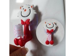 Dětský držák na zubní kartáček - kočička