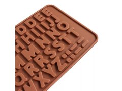 Silikonová forma na čokoládu - písmena 7
