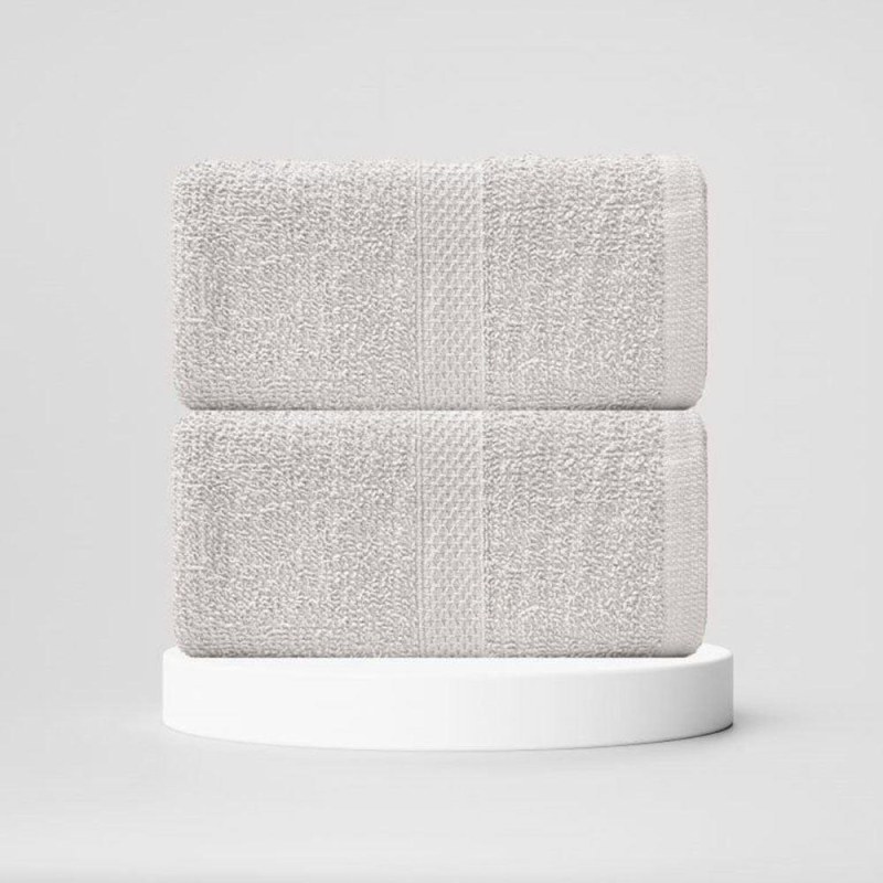 Bavlněný ručník 50x90 cm - bílý - Dárky