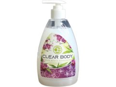 Clear body tekuté mýdlo 500ml Creme Bílé
