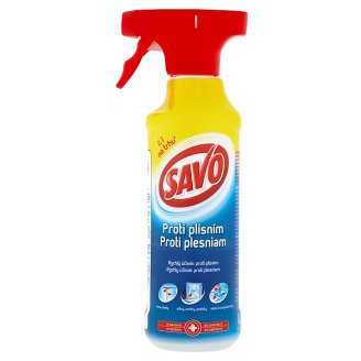 Savo proti plísni spray 500ml - Čistící a mycí prostředky Dezinfekční prostředky Odpady a plísně