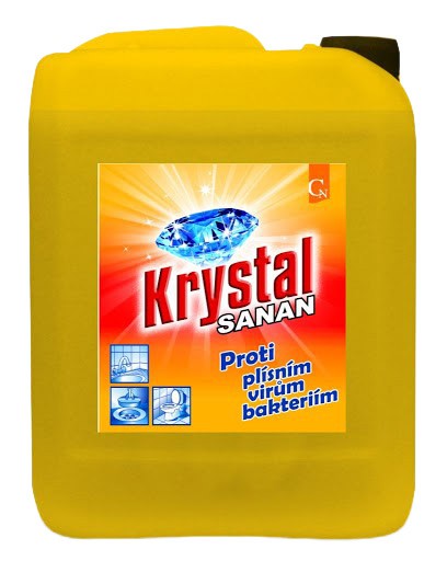 Krystal Sanan 5l proti plísni - Čistící a mycí prostředky Dezinfekční prostředky Odpady a plísně