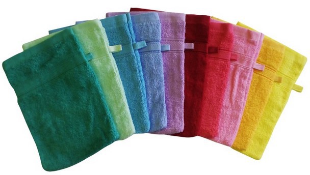 Žínka froté koupelová Šárka různé barvy - Úklidové a ochranné pomůcky Pracovní ručníky, žínky