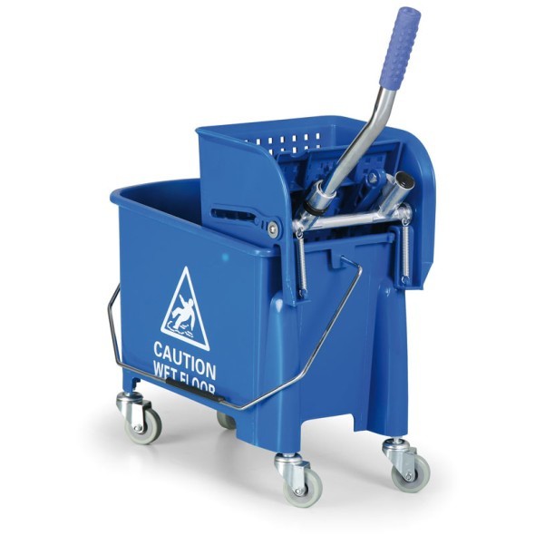 Úklidový vozík Doublebucket 20l s horizo - Úklidové a ochranné pomůcky Vědra, kýble a odpadkové koše