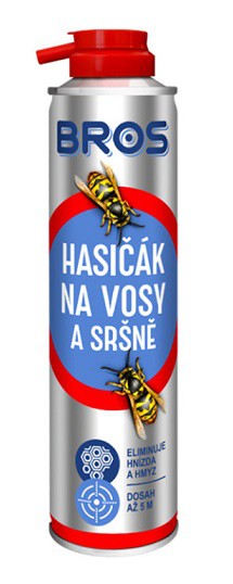 Bros Hasičák proti vosám a sršňům 300ml - Chemické výrobky Hubiče, odpuzovače hmyzu, šampony pro psy