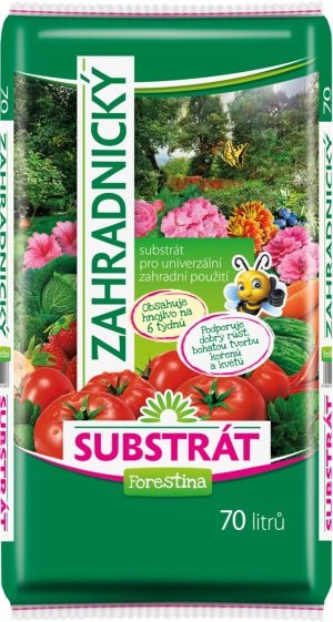 Substrát zahradnický 70l - Chemické výrobky Hnojiva, pěstitelské substráty a krmiva