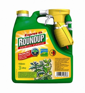 Roundup 3l Expres - Chemické výrobky Hubiče, odpuzovače hmyzu, šampony pro psy