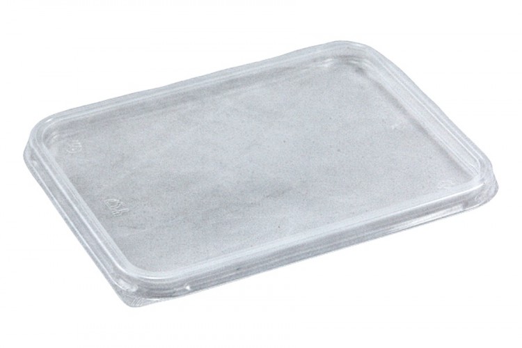 Víčko čiré19x14cm (100ks) - Jednorázové nádobí Kelímky, tácky, talíře, boxy
