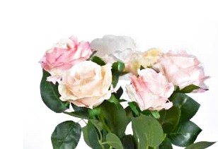 Růže květ 1ks/stonek 70cm-mix barev - Restaurace a rauty Dekorace
