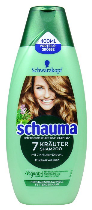 Schauma šampom 400ml 7 bylin - Péče o tělo Vlasová kosmetika Šampony na vlasy