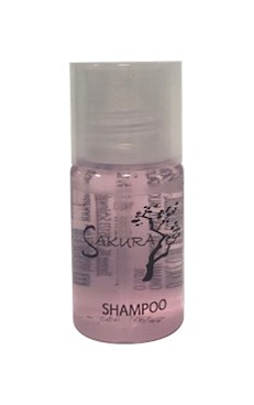 Sakura šampon lahvička 22ml - Hotelová kosmetika a doplňky