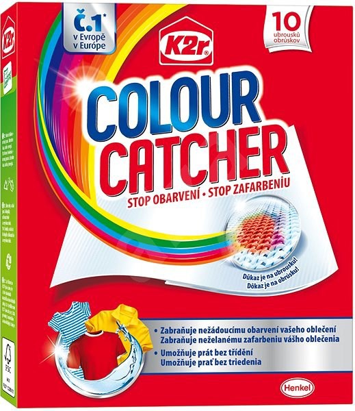 K2r Colour 10ks /utěrky stop obarvení - Prací prostředky Čističe skvrn