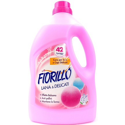 Fiorillo Lana gel 2,5l/42dávek na jemné - Prací prostředky Prací gely, tablety a mýdla