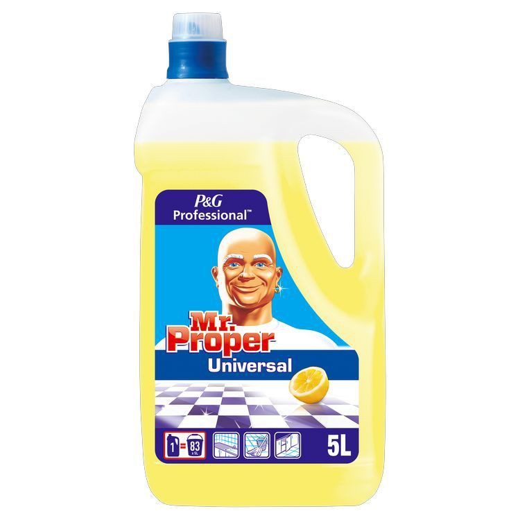 Mr.Proper profesionální univerzální čistič 5l citron - Čistící a mycí prostředky Saponáty Saponáty na podlahu a univerzální