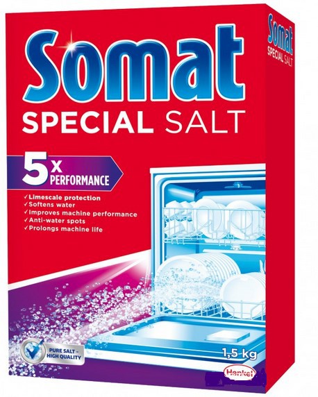 Somat sůl do myčky 1.5kg - Čistící a mycí prostředky Přípravky do myček na nádobí Ostatní přípravky do myček