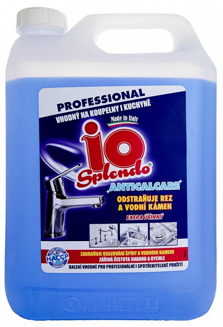 IO Splendo anticalc /Pulirapid/ 5l - Čistící a mycí prostředky Speciální čističe Koupelny