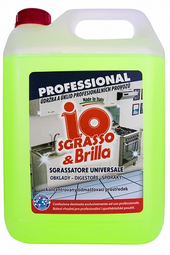 IO Sgrasso 5l odmašťovač - Čistící a mycí prostředky Speciální čističe Kuchyně