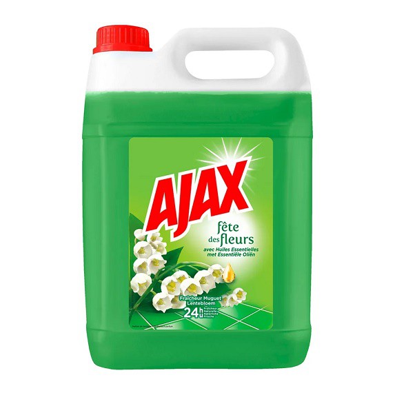 Ajax universal Spring flower 5l Zelený - Čistící a mycí prostředky Saponáty Saponáty na podlahu a univerzální