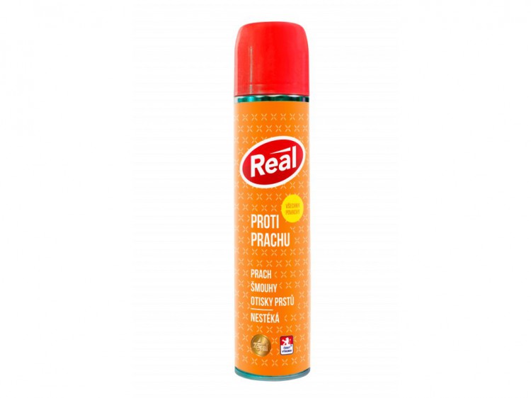 Real Spray proti prachu 300ml - Čistící a mycí prostředky Speciální čističe Přípravky - dřevo, pl.podlahy, nábytek