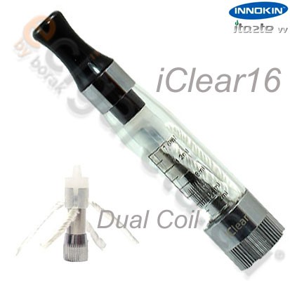 Clearomizer Innokin iClear 16 dual coils rozebíratelný - 1 kus Clearomizer Innokin iClear 16 dual coils rozebíratelný - 1 kus - Elektronická cigareta Elektronické cigarety Cartridge