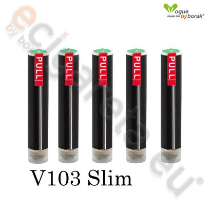 Cartomizery V103 Slim Vogue černé - 5 kusů Cartomizery V103 Slim Vogue černé - 5 kusů - Elektronická cigareta Elektronické cigarety Cartridge