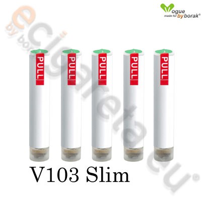 Cartomizery V103 Slim Vogue bílé - 5 kusů Cartomizery V103 Slim Vogue bílé - 5 kusů - Elektronická cigareta Elektronické cigarety Cartridge