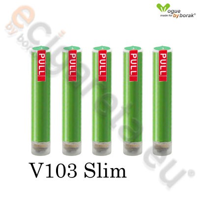 Cartomizery V103 Slim Vogue zelené - 5 kusů Cartomizery V103 Slim Vogue zelené - 5 kusů - Elektronická cigareta Elektronické cigarety Cartridge